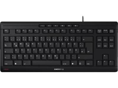 CHERRY JK-8600DE-2 STREAM, Tastatur, Cherry SX Scherentechnology, Kabelgebunden, Black von CHERRY
