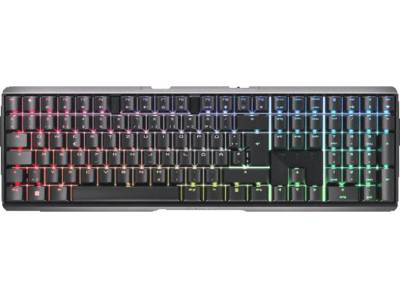 CHERRY MX 3.0S RGB, Gaming Tastatur, Mechanisch, Cherry Brown, kabellos, Schwarz von CHERRY