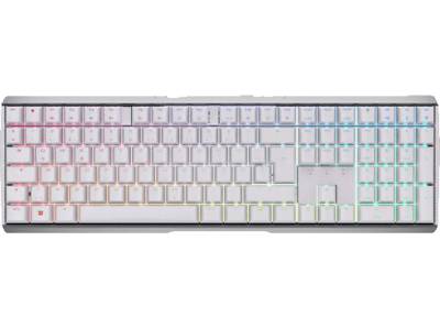 CHERRY MX 3.0S RGB, Gaming Tastatur, Mechanisch, Cherry Brown, kabellos, Weiß von CHERRY