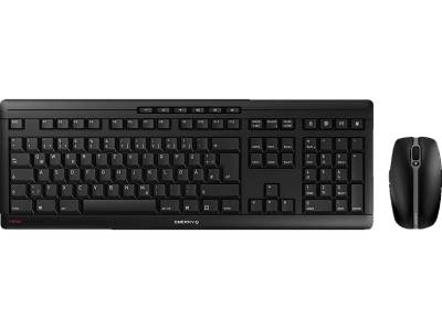 CHERRY Stream Desktop Recharge, Tastatur-Maus Set, kabellos, Schwarz von CHERRY