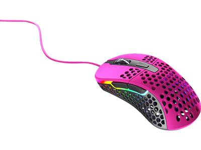 CHERRY XTRFY M4 RGB Gaming Maus, Pink von CHERRY