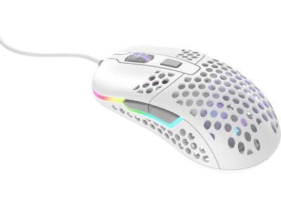 CHERRY XTRFY M42 RGB Gaming Maus, Weiß von CHERRY