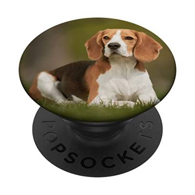Beagle Hundeliebhaber PopSockets mit austauschbarem PopGrip von CJ Merch