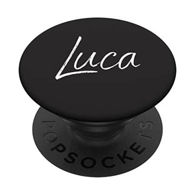 Luca Vornamen-Design PopSockets mit austauschbarem PopGrip von CJ Merch