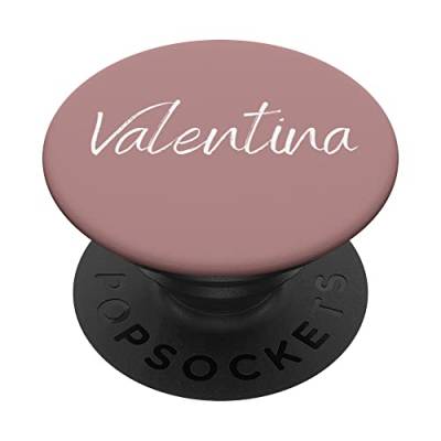 Valentina Vorname Design Rosy Brown PopSockets mit austauschbarem PopGrip von CJ Merch