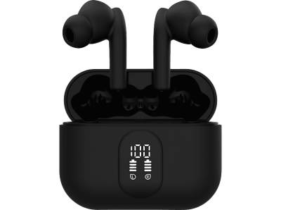 CORN TECHNOLOGY TWS-VX-1 True Wireless, In-ear Kopfhörer Bluetooth Black von CORN TECHNOLOGY