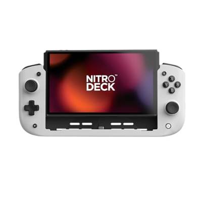 CRKD - Nitro Deck for Switch & OLED Switch (White) (INT) von CRKD