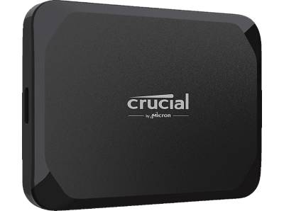 CRUCIAL X9 Portable Festplatte, 1 TB SSD, extern, Schwarz von CRUCIAL