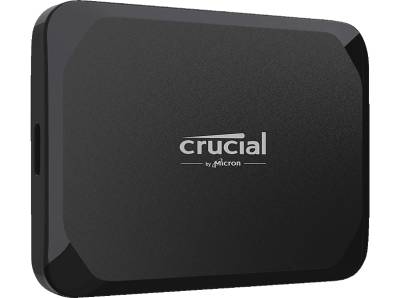 CRUCIAL X9 Portable Festplatte, 4 TB SSD, extern, Schwarz von CRUCIAL