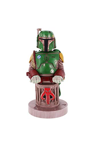 Cable Guys - Star Wars Boba Fett Gaming Accessories Holder & Phone Holder for Most Controller (Xbox Series X, Playstation PS5, Nintendo Switch) & Phone (iPhone, Google Pixel, Samsung) von Cableguys