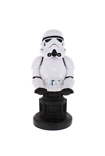 Cable Guys - Star Wars Stormtrooper Gaming Accessories Holder & Phone Holder for Most Controller (Xbox, Play Station, Nintendo Switch) & Phone von Cableguys
