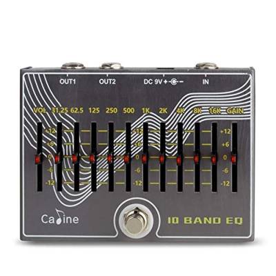 Caline CP-81 »10-Band Graphic EQ« Equalizer | Boden-Effektgerät von Caline
