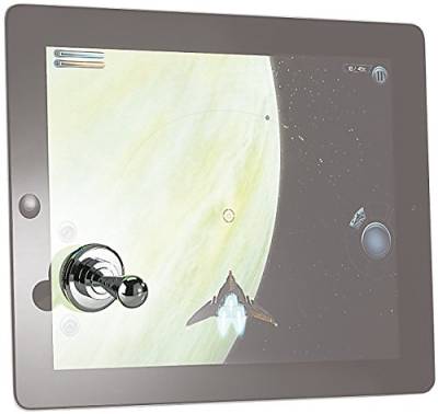 Callstel Handy Joystick: Joystick für Tablet-PC mit kapazitivem Touchscreen (Tablet Zubehör, Smartphone-, und Tablet-Joystick, Eingabestift) von Callstel