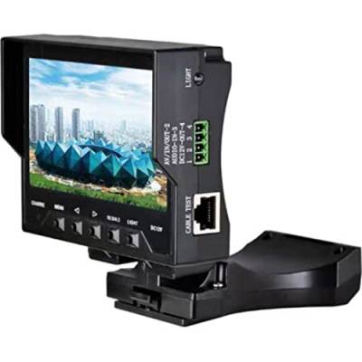 Camtronics Am 45AHTEST, 4,5 Zoll TFT-Monitor mit Videoeingang (PAL/AHD/CVI/TVI) von Camtronics