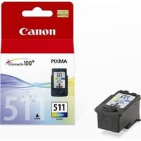 Canon 2972B001 Druckerpatrone Multipack (cyan, magenta, gelb) CL 511 von Canon