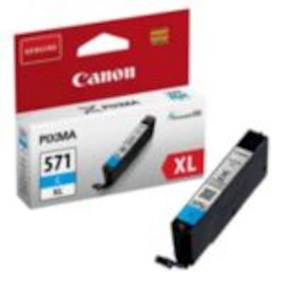 Canon CLI-571C XL Original Druckerpatrone Cyan hohe Kapazität 0332C001 von Canon