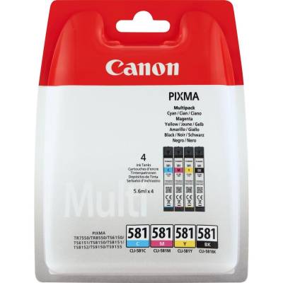 Canon Original CLI-581 Druckerpatronen - 4er Multipack von Canon