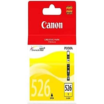 Canon Originaltinte CLI-526 Y, Größe Standard, Gelb, Recyclebare Verpackung von Canon