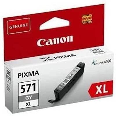 Canon Originaltinte CLI-571XL GY, Größe XL, Grau, Plastikverpackung (alte Version) von Canon