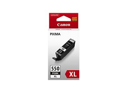 Canon Originaltinte PGI-550 XL PGBK, Größe XL, Schwarz, Plastikverpackung (alte Version) von Canon