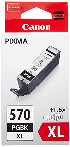 Canon Originaltinte PGI-570XL PGBK, Größe XL, Schwarz, Recyclebare Verpackung von Canon