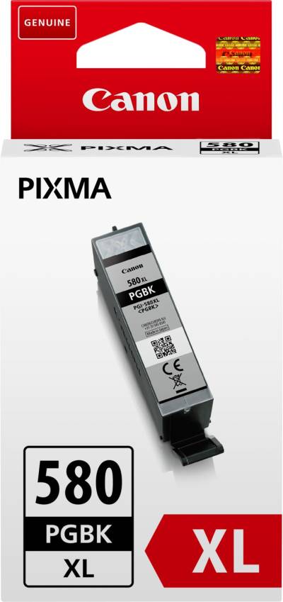 Canon PGI-580PGBK XL - Größe XL - Schwarz - Original - Tintenbehälter - für PIXMA TR7550, TR8550, TS6150, TS6151, TS8150, TS8151, TS8152, TS9150, TS9155 von Canon