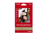 Canon PP-201 Glossy II Fotopapier Plus 10 x 15 cm – 50 Blatt, Hoch-Glanz, 260 g/m², Rot, 50 Blätter, 270 µm, Canon Lucia, ChromaLife100+ von Canon