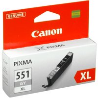 Canon Tinte 6447B001  CLI-551XLGY  grau von Canon