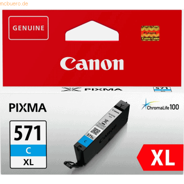 Canon Tintenpatrone Canon CLI-571XL cyan von Canon