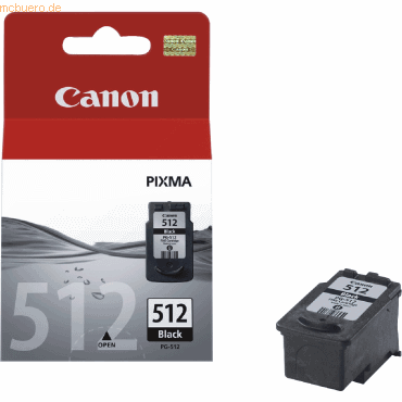 Canon Tintenpatrone Canon PG-512 schwarz von Canon
