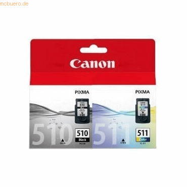 Canon Tintenpatrone Canon PG510BK+CL511C von Canon