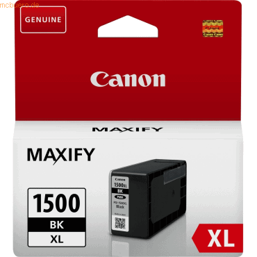 Canon Tintenpatrone Canon PGI-1500XL schwarz ca. 1200 Seiten von Canon