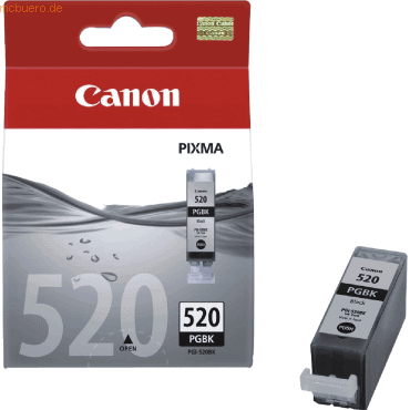 Canon Tintenpatrone Canon PGI-520BK schwarz von Canon