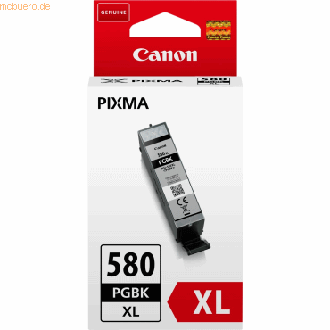 Canon Tintenpatrone Canon PGI-580PGBKXL pigment schwarz von Canon
