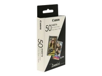 Canon ZINK™ 5 x 7,5 cm Fotopapier mit 50 Blatt, 5x7.6 cm, 2x3, Weiß, 50 Blätter von Canon