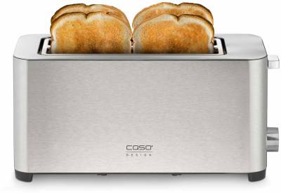 Classico T4 Langschlitz-Toaster edelstahl von Caso