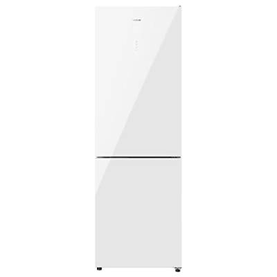 Cecotec Frigorífico Combi 2 Puertas Cristal Blanco de 322 Litros Bolero CoolMarket Combi 322 Glass White E. Altura 185 y 60 cm de Ancho, Motor Inverter Plus, Sistema Multi Air flow, Total No frost von Cecotec