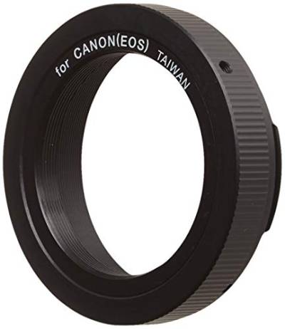 Celestron 93419 T-Ring-Adapter für Digitale Canon EOS-Kameras, Schwarz von Celestron