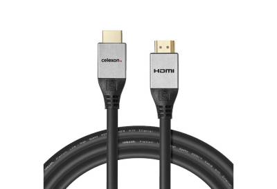 Celexon Aktives HDMI Kabel mit Ethernet - 2.0a/b 4K 7,5m HDMI-Kabel, (750 cm), Professional Line mit aktivem Signalverstärker von Celexon
