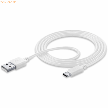 Cellularline Cellularline Power Data Cable 1,2 m USB-A/ Typ-C White von Cellularline