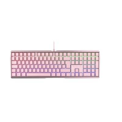 Cherry MX Board 3.0S kabelgebundene Gaming Tastatur pink DE Layout silent red von Cherry XTRFY