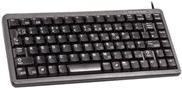 CHERRY Compact-Keyboard G84-4100 - Tastatur - PS/2, USB - Deutsch - Schwarz von Cherry