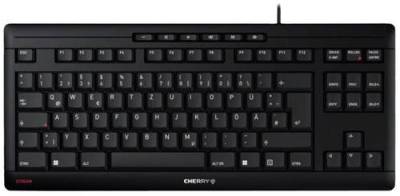 CHERRY JK-8600DE-2 Kabelgebunden Tastatur Deutsch, QWERTZ Schwarz von Cherry