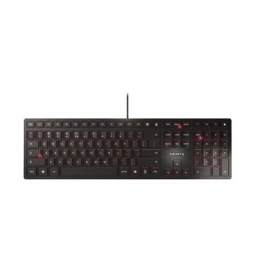 CHERRY KC 6000 SLIM kabelgebundene Tastatur (USB, schwarz) von Cherry