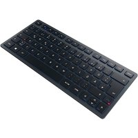 CHERRY KW 7100 Mini BT, Slate Blue - Bluetooth-Multi-Device Tastatur von Cherry