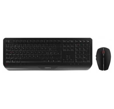 Cherry Gentix Desktop-Set - Tastatur & Maus - schwarz Tastatur- und Maus-Set von Cherry