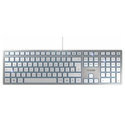 Cherry KC 6000 Slim - Tastatur - silber Tastatur von Cherry