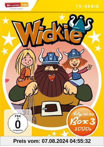 Wickie und die starken Männer - Staffel 3, Folge 40-59 [3 DVDs] von Chikao Katsui