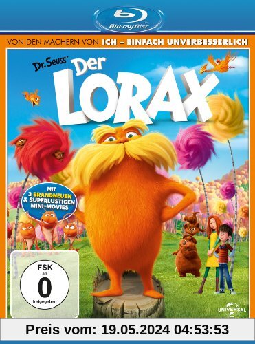 Der Lorax  (inkl. Digital Copy Disc) [Blu-ray] von Chris Renaud