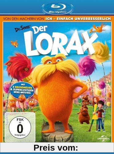 Der Lorax  (inkl. Digital Copy Disc) [Blu-ray] von Chris Renaud